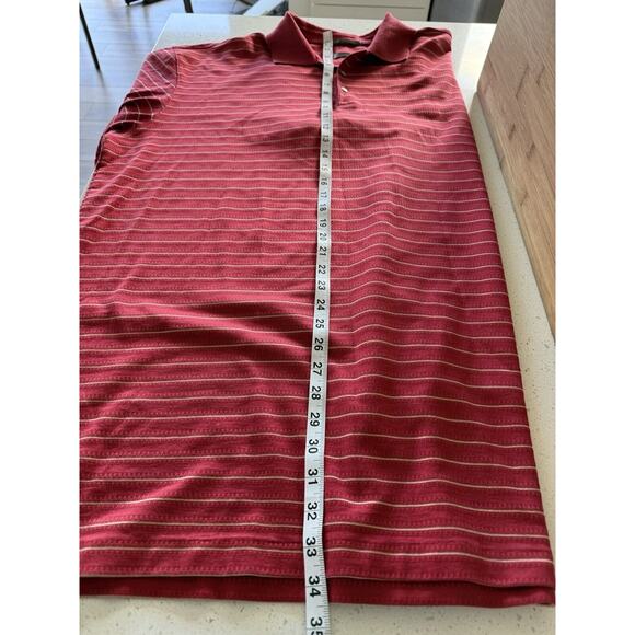 Tiger Woods Collection‎ Nike Shirt Golf Red Collar  XXLT - Picture 11 of 12